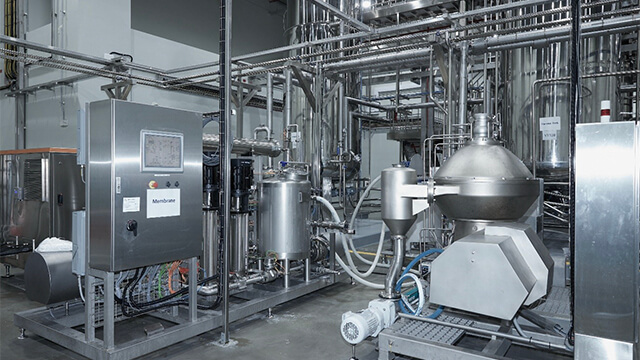 A machine in a factory