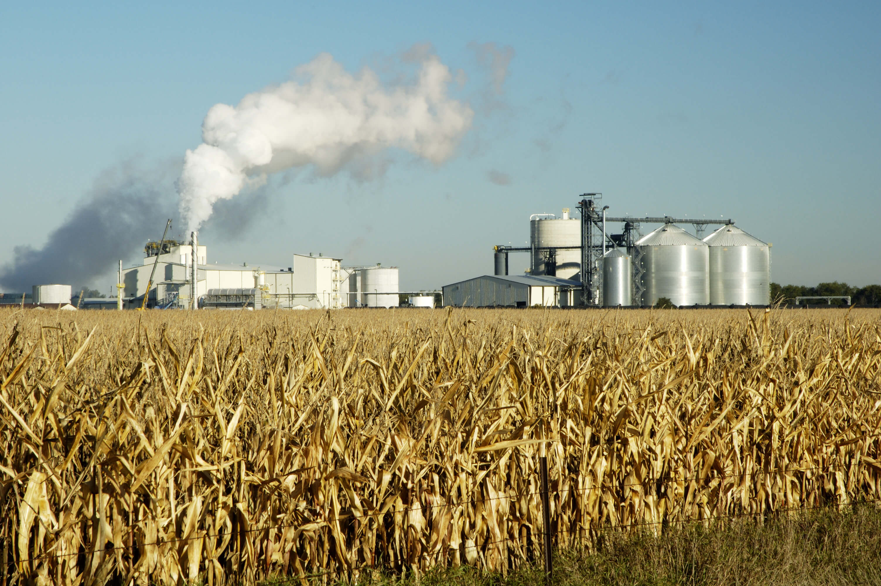 cornfield ethanol plant shutterstock 1941260
