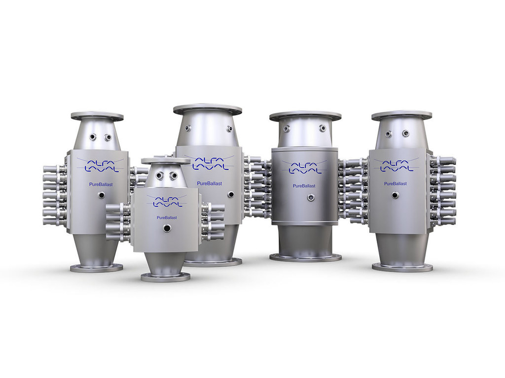 agua de lastre, alfa laval